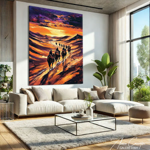tableau désert