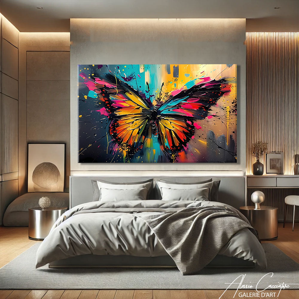 TABLEAU PAPILLON AILES
