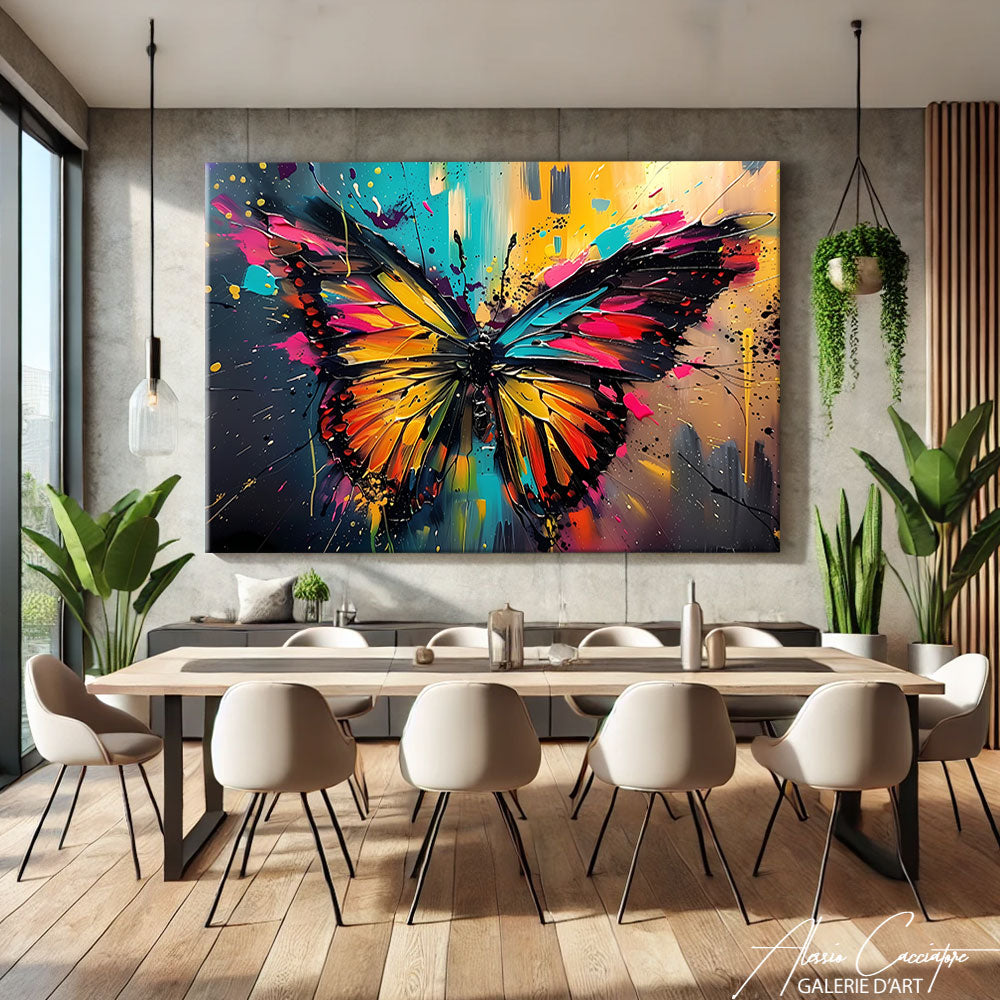 TABLEAU PAPILLON MODERNE
