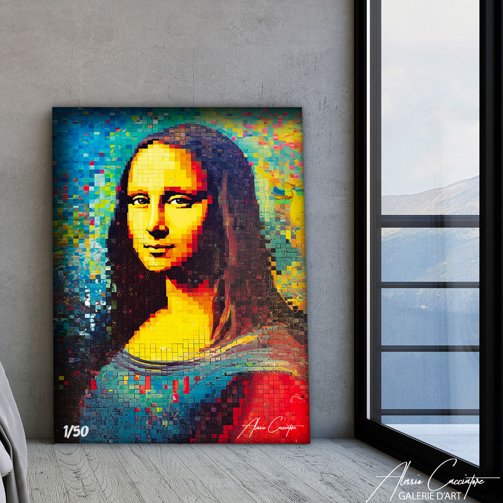 tableau street art mona lisa