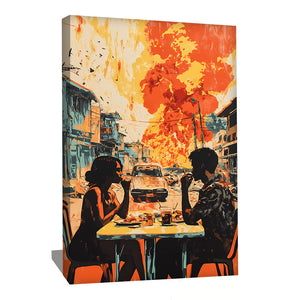 TABLEAU SURRÉALISTE AMOUR