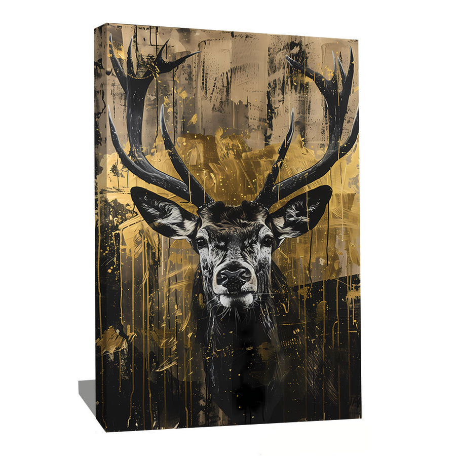 tableau cerf