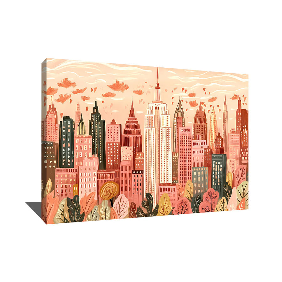 Tableau Terracotta Rose