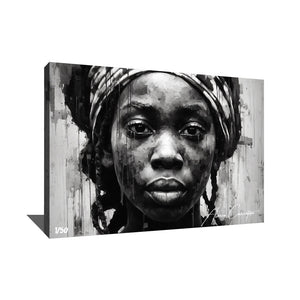 tableau femme africaine