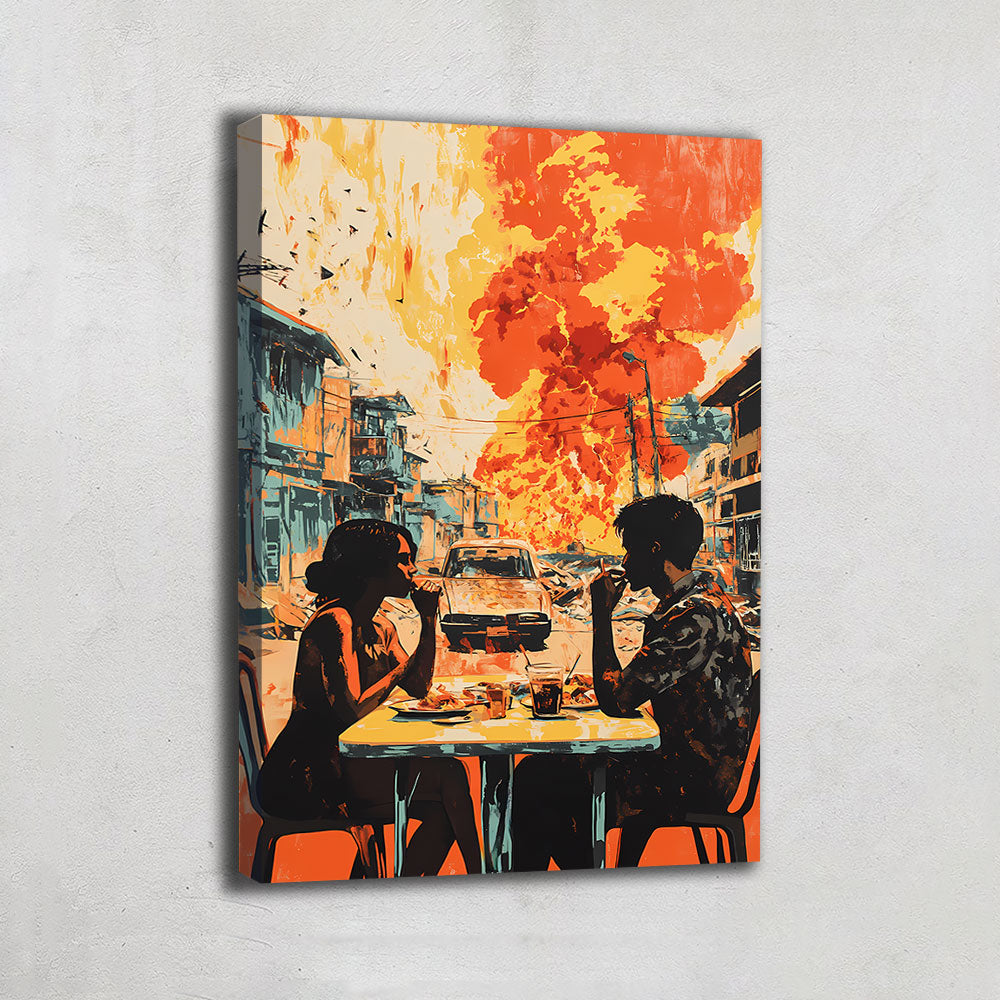 TABLEAU SURRÉALISTE AMOUR