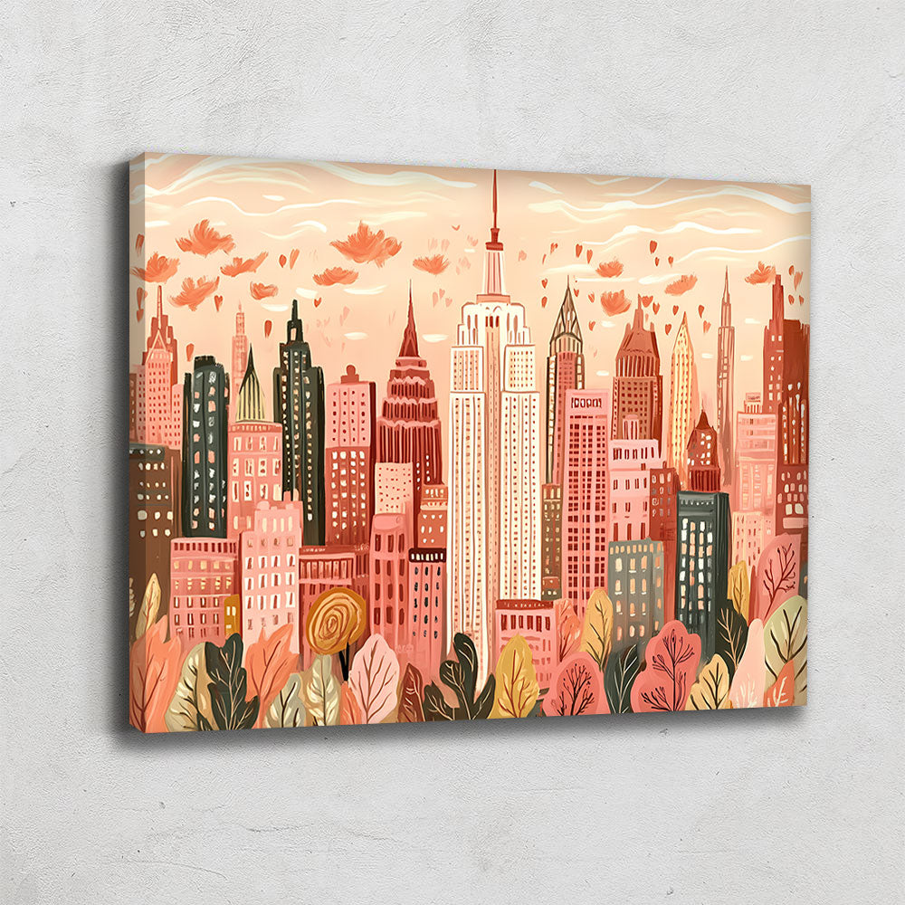 Tableau Terracotta Rose