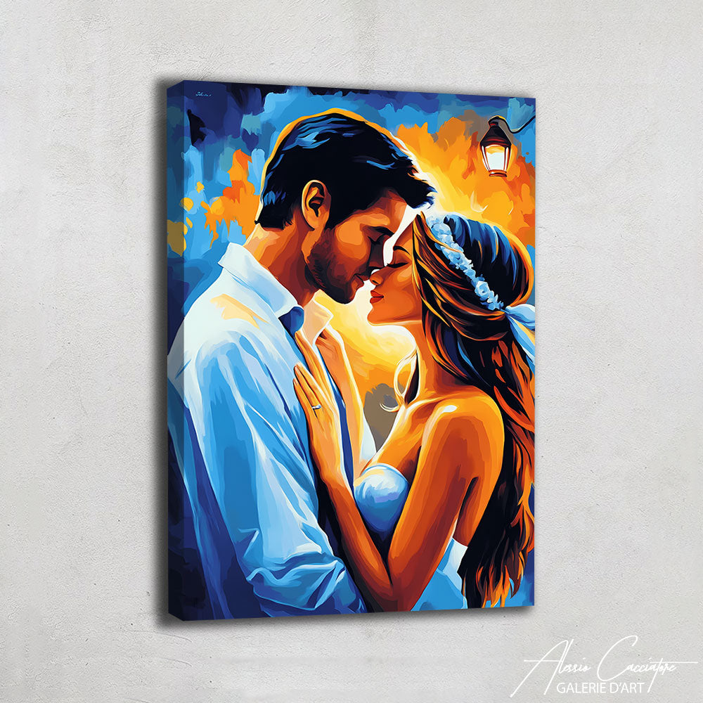 Tableau Romantique Amour