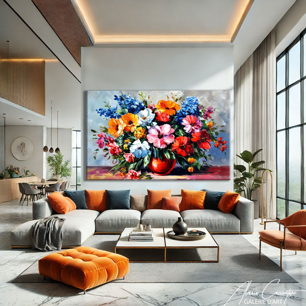 Tableau Bouquet De Fleurs