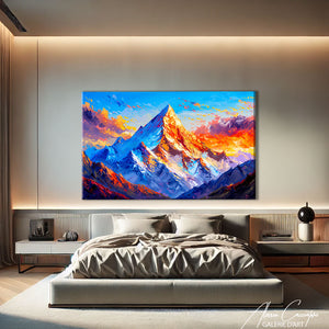 Tableau Panoramique Montagne
