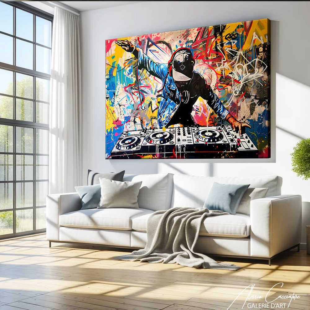 Portrait Pop Art Peinture
