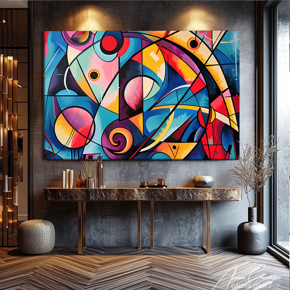 Décoration Murale Cubique
