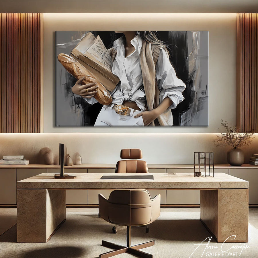 TABLEAU MURAL CHIC AlessioCacciatore – mise en situation