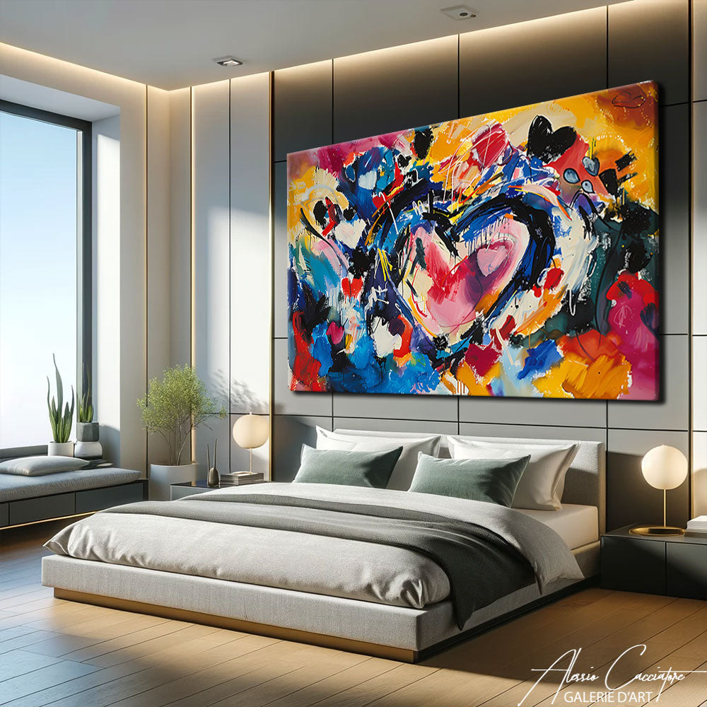 Tableau Peinture Décoration Salon
