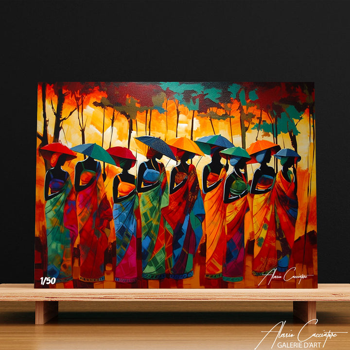 peinture tribu africaine