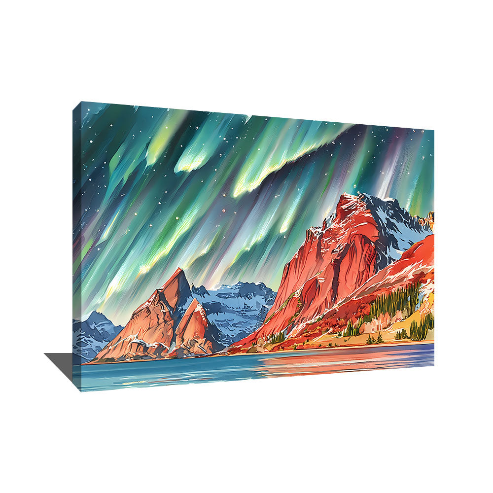 TABLEAU MONTAGNE CHAMBRE ENFANT