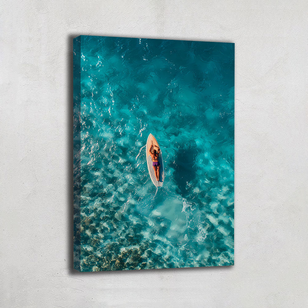 TABLEAU MER BLEU