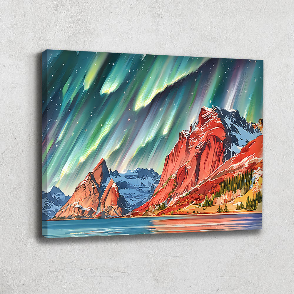 TABLEAU MONTAGNE CHAMBRE ENFANT