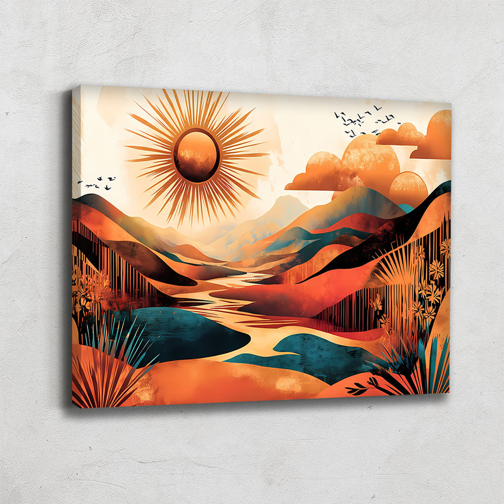 Tableau Terracotta Soleil