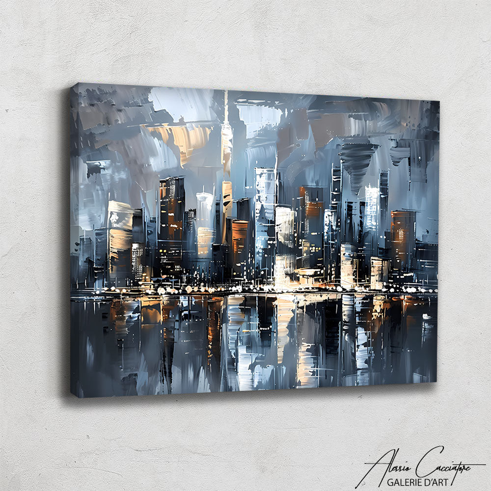 TABLEAU NEW YORK PEINTURE