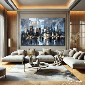 TABLEAU NEW YORK PEINTURE