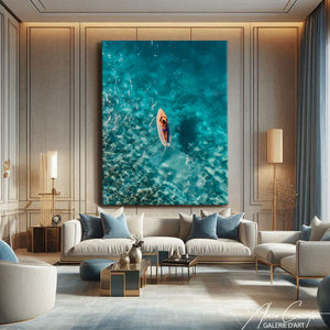 TABLEAU MER BLEU