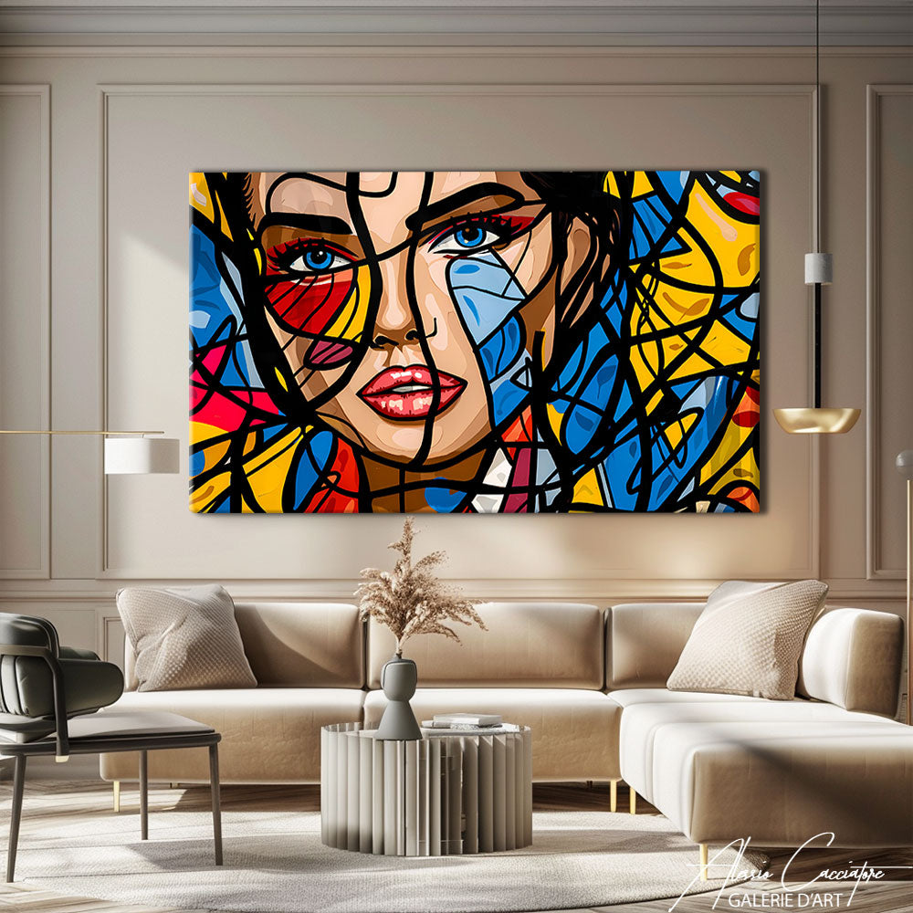 Portrait de Femme Tableau