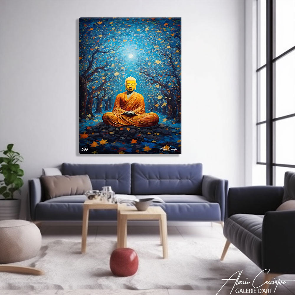 tableau mural bouddha