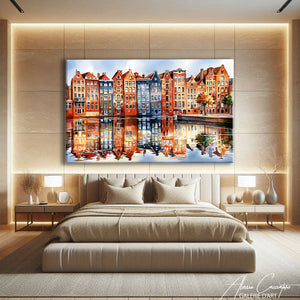 Tableau Amsterdam Acrylique