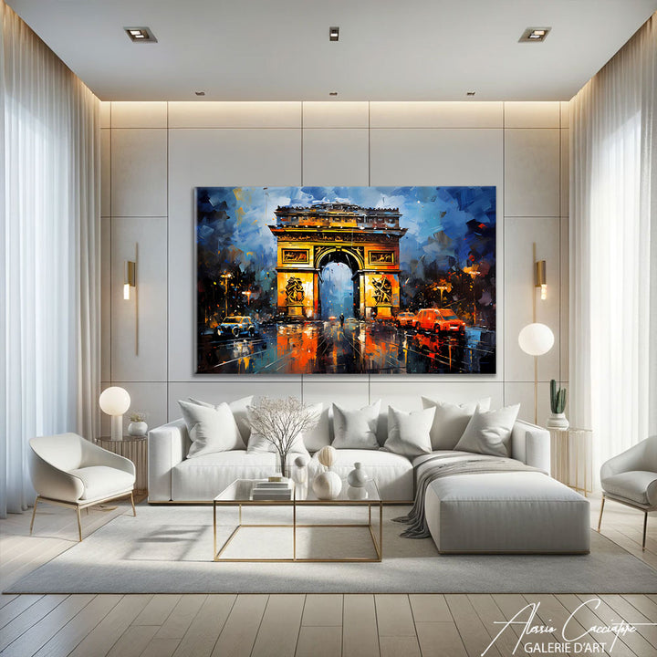 Peinture Arc de Triomphe