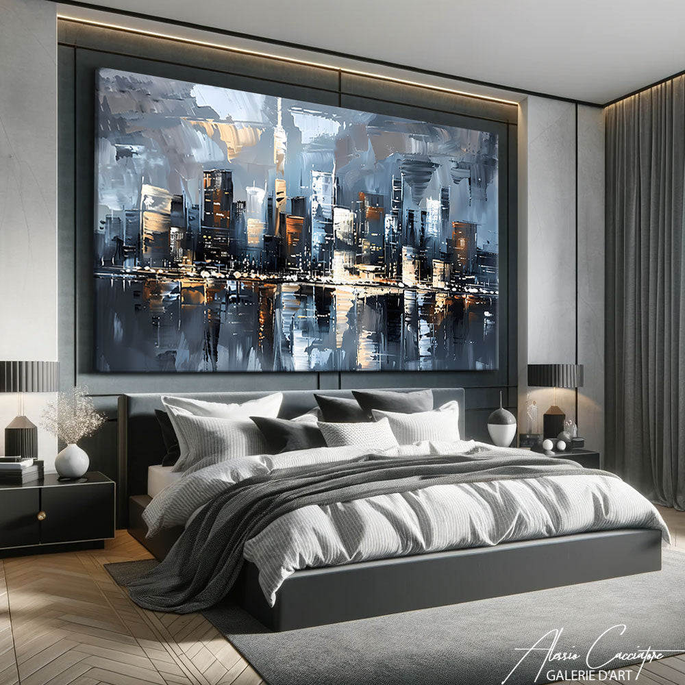 Tableau Peinture New York
