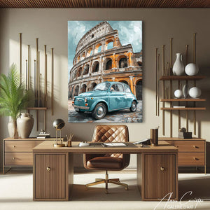 TABLEAU FIAT 500 VINTAGE
