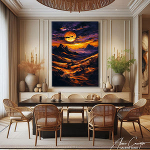tableau désert