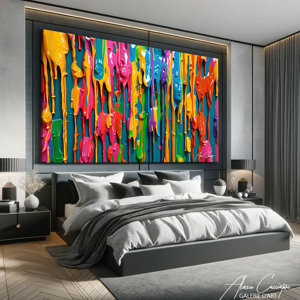 Grand Tableau Coloré