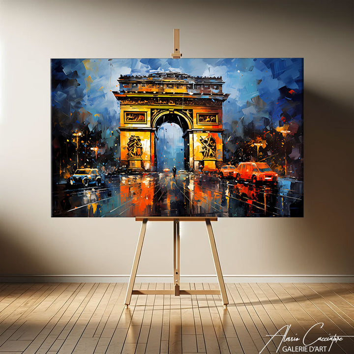 tableau arc de triomphe