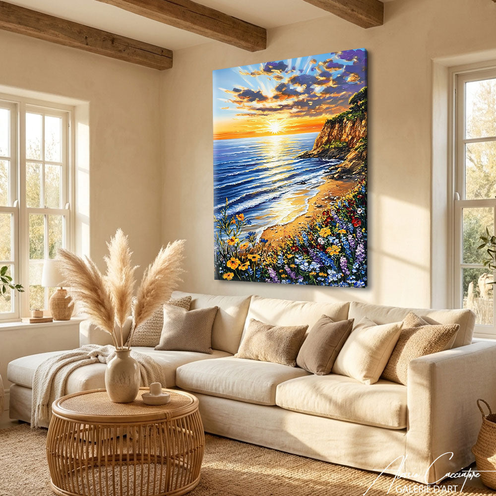 tableau plage