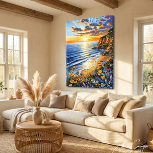 tableau plage