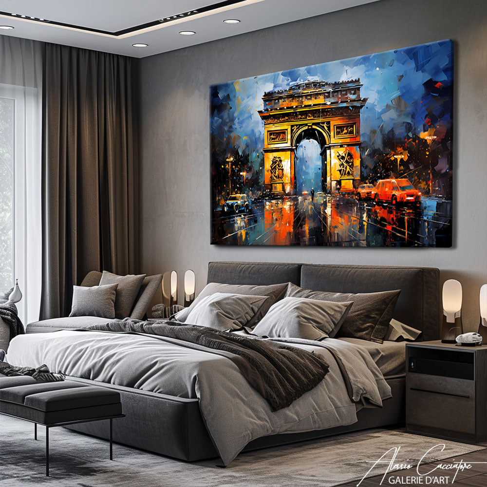 tableau peinture paris