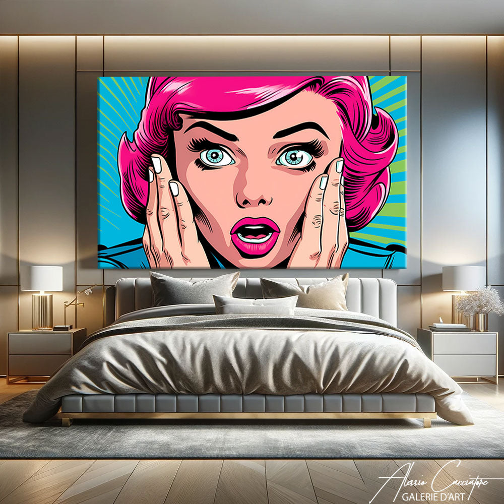 tableau pop art peinture