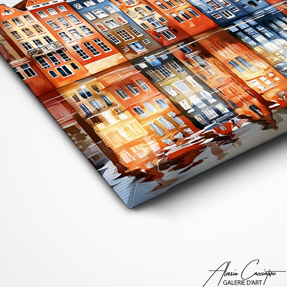 Art Mural Amsterdam Acrylique