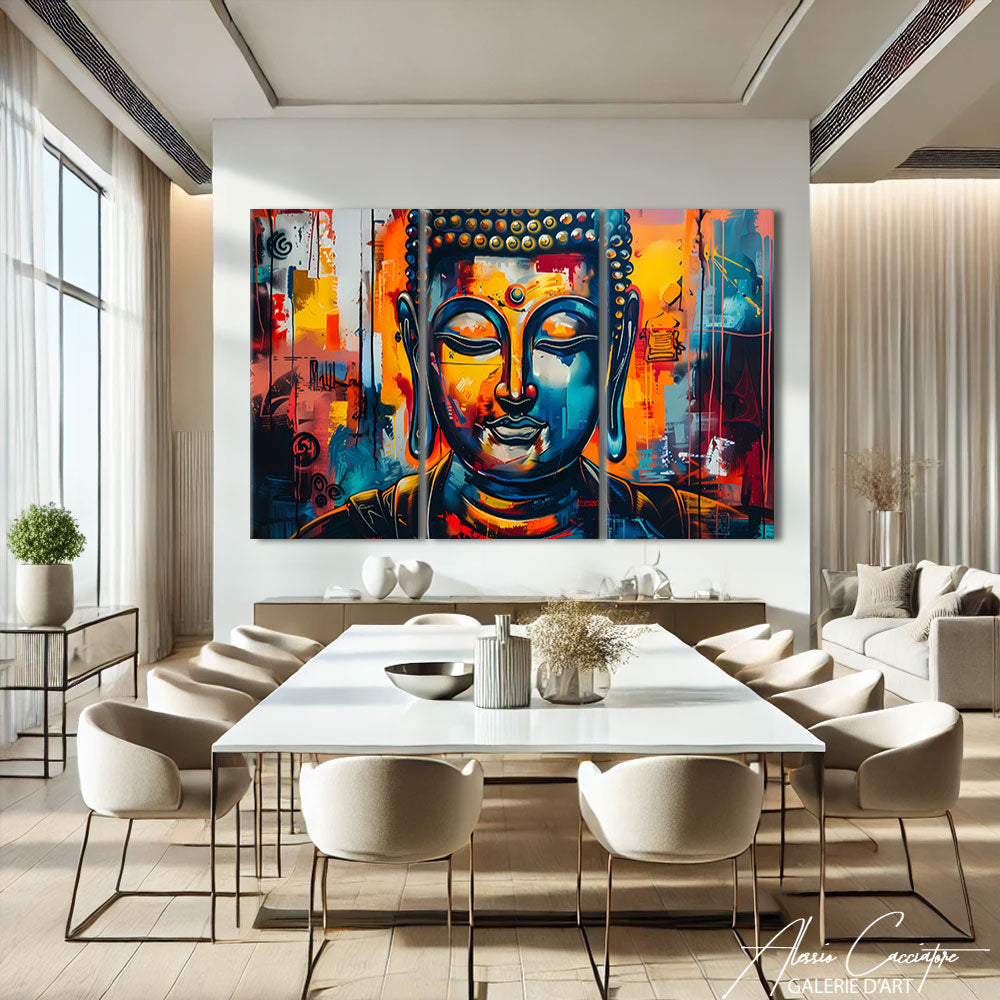 Tableau Triptyque Salle à Manger
