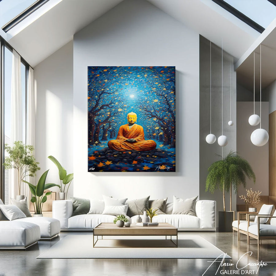 TOILE DE BOUDDHA – mise en situation