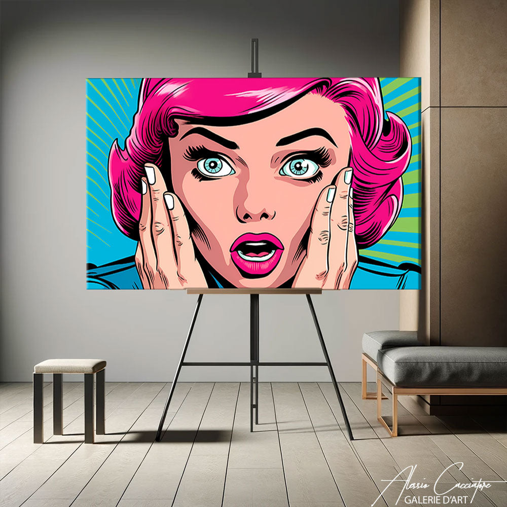 tableau pop art peinture