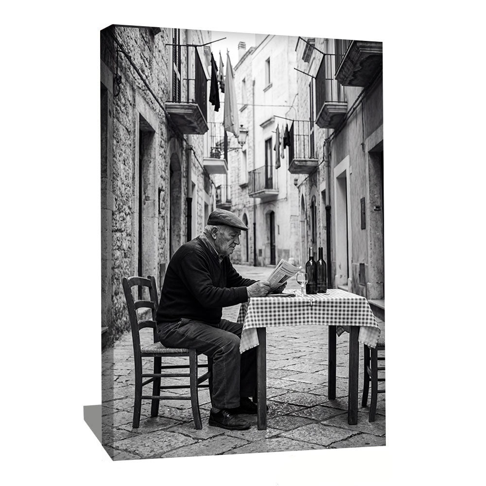 TABLEAU CUSINE NOIR ET BLANC