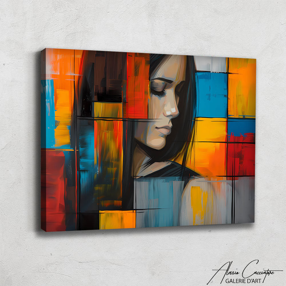 Portrait de Femme Tableau