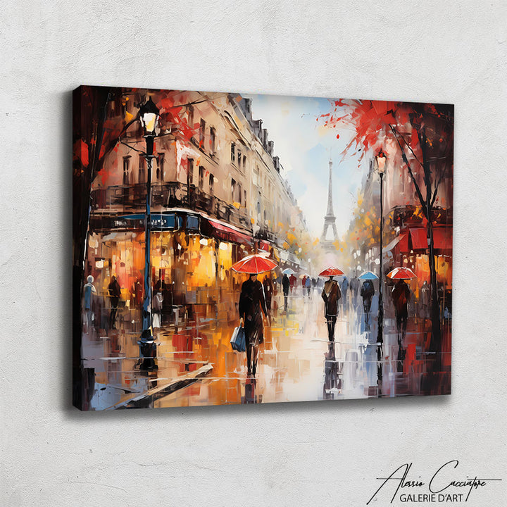 tableau paris vintage