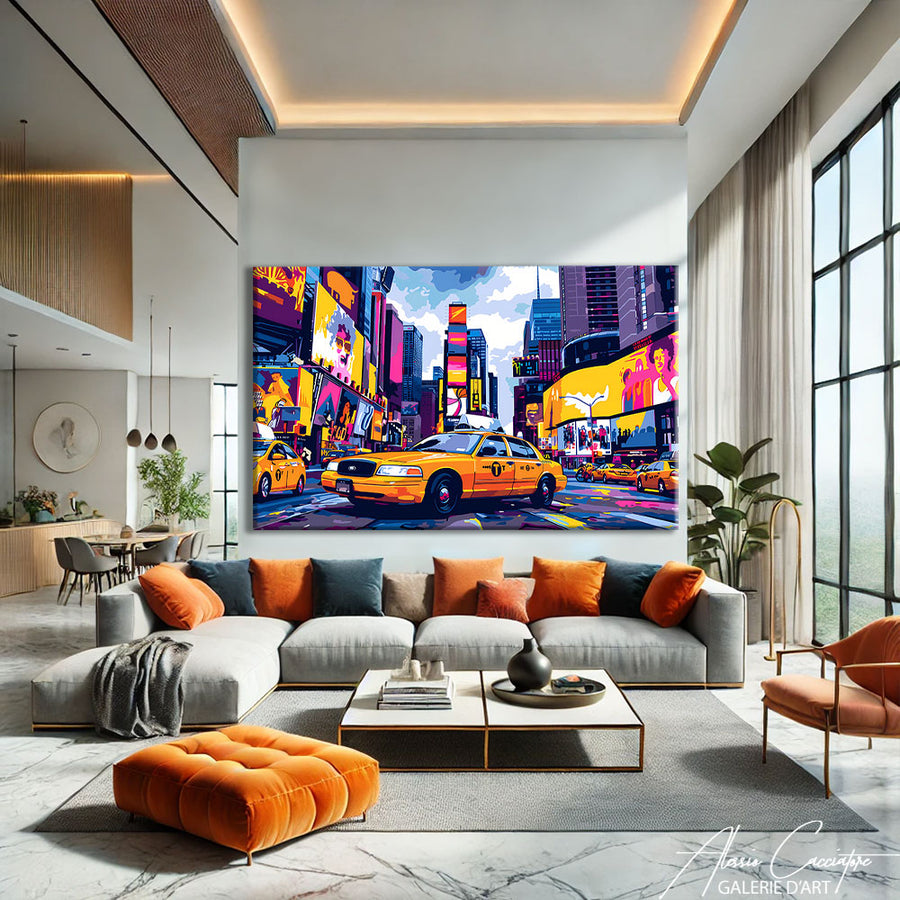 TABLEAU NEW YORK TAXI – mise en situation