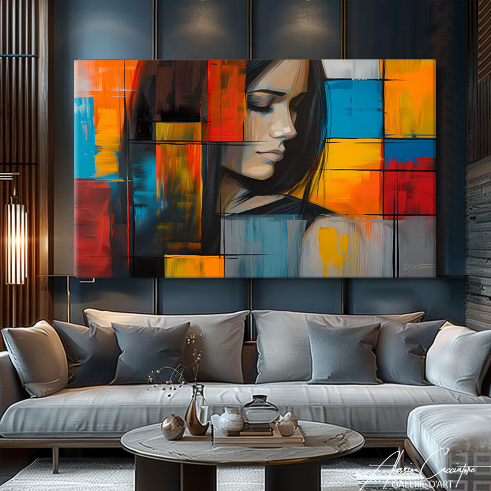 Portrait de Femme Tableau