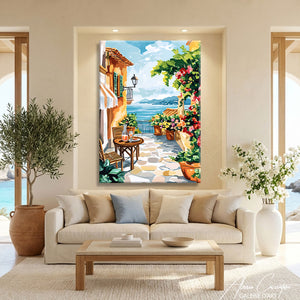 Peinture Mer Mediterranée