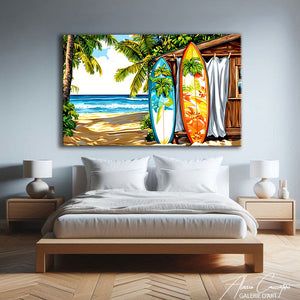 tableau plage