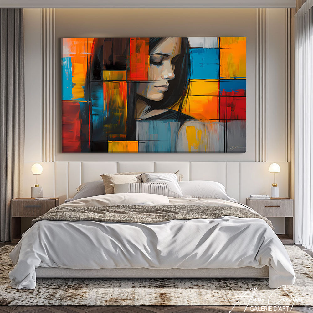 Tableau Visage Femme